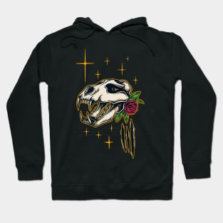 skull vintage design Hoodie